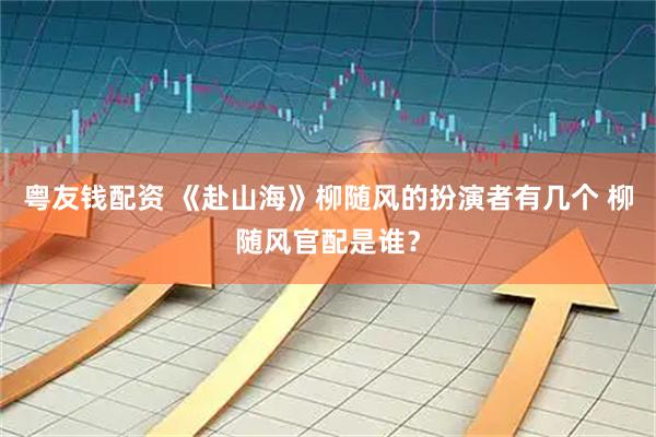 粤友钱配资 《赴山海》柳随风的扮演者有几个 柳随风官配是谁？