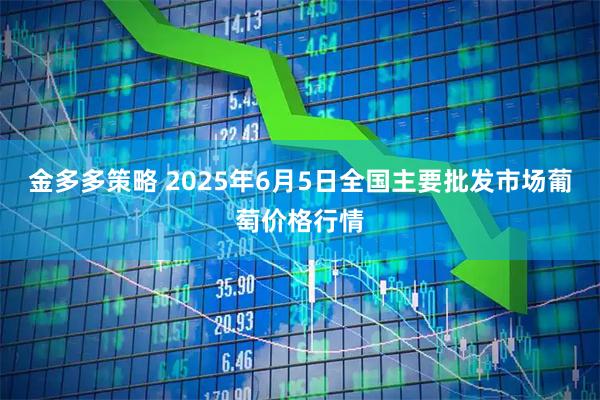 金多多策略 2025年6月5日全国主要批发市场葡萄价格行情